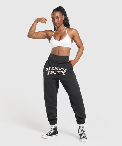 Heavy Duty Graphic Loopback Jogger