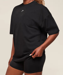Dump Truck Graphic Oversized T-Shirt