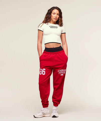 Varsity Graphic Oversized Jogger