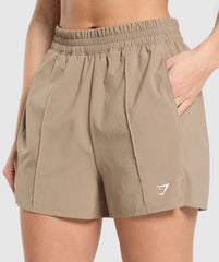 Pintuck Shorts