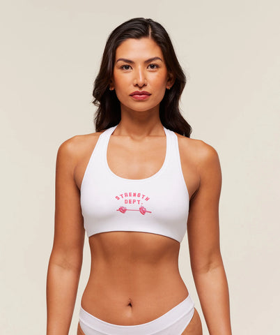 Strength Dept. Barbell Cotton Bralette