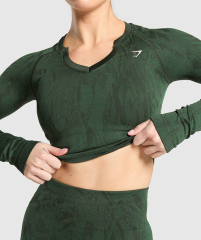 Adapt Camo Seamless Long Sleeve Top