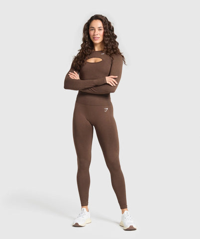 Vital Long Sleeve Cut Out Top