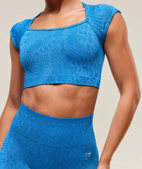 Adapt Animal X Whitney Seamless Crop Top
