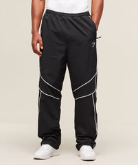 Retro Crinkle Track Pants