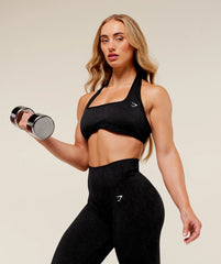 Adapt Fleck x Whitney Halterneck Sports Bra