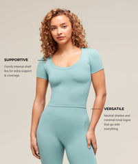 Soft Sculpt Midi T-Shirt