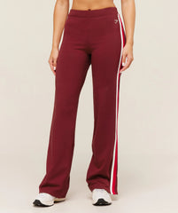 Piping Wide Leg Pant