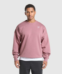 Oversized Crest Crew