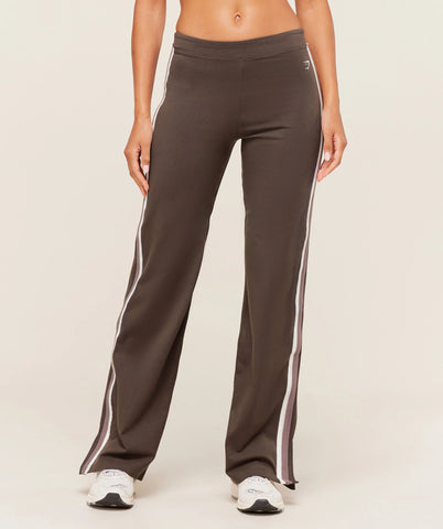Piping Wide Leg Pant