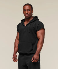 Legacy 1/4 Zip Cap Sleeve Hoodie