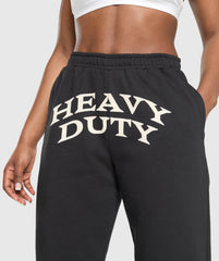 Heavy Duty Graphic Loopback Jogger