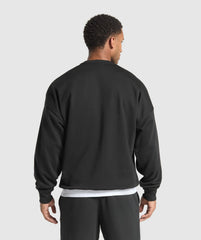 Oversized Crest Crew