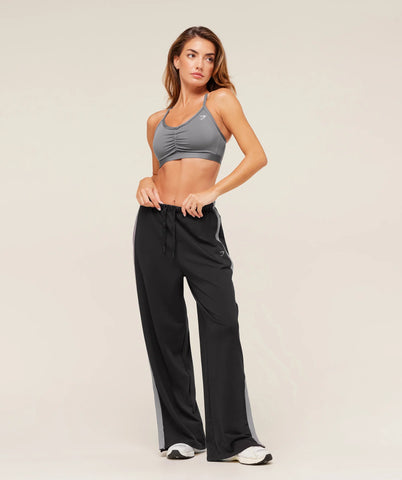 Retro Stripe Snap Pant