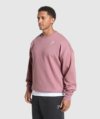 Oversized Crest Crew