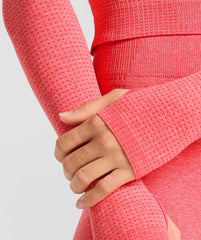 Vital Long Sleeve Cut Out Top