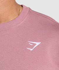 Oversized Crest Crew