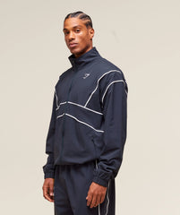 Retro Crinkle Track Jacket