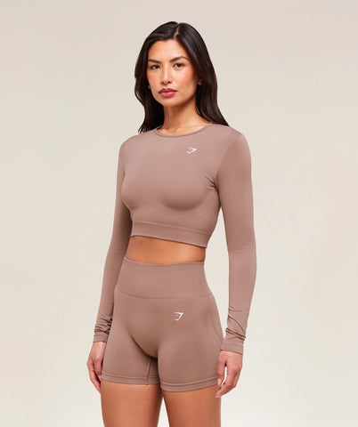 Everyday Seamless Long Sleeve Crop Top
