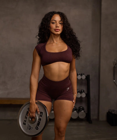 Adapt Fleck x Whitney Short Sleeve Crop Top