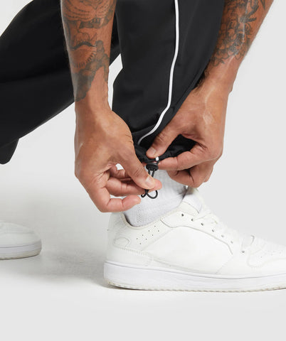 Contrast Straight Leg Pant