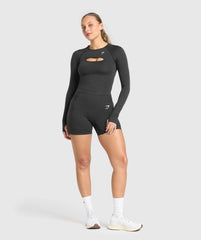 Vital Long Sleeve Cut Out Top