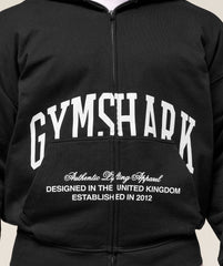 Collegiate Script Zip Up Hoodie