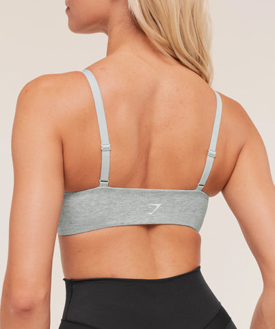 Cotton Twist Front Bralette