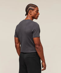 Premium Washed Ribbed T-Shirt