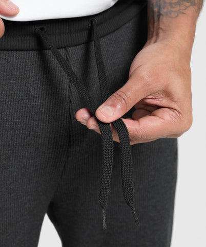 Waffle Straight Leg Joggers