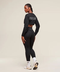 Trace Graphic Long Sleeve Top