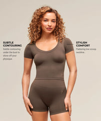Soft Sculpt Midi T-Shirt