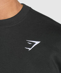 Oversized Crest Crew