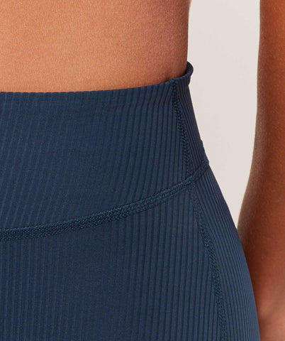 Ribbed Flared Legging