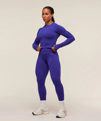 Activate Long Sleeve Crop Top