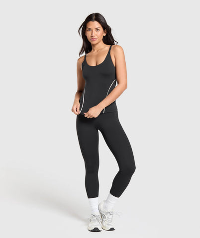 Contour Stitch Tank with Shelf