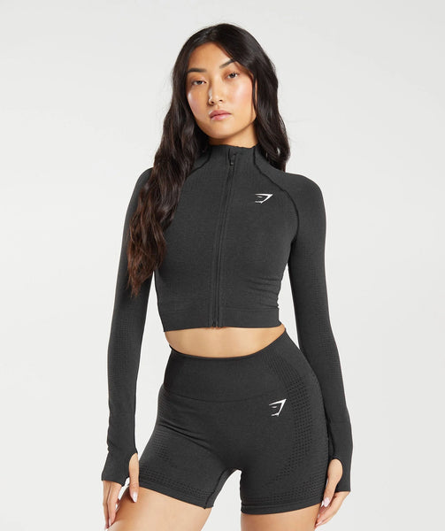 Vital Midi Zip Up Jacket