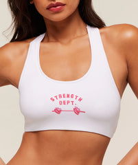 Strength Dept. Barbell Cotton Bralette