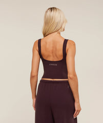 Waffle Cropped Tank