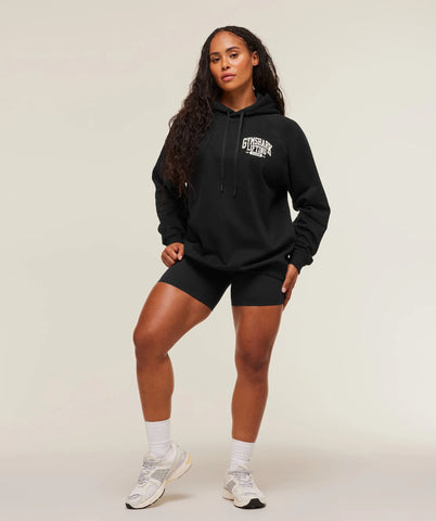 Lifting Club Graphic Oversized Hoodie