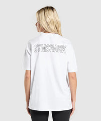 Trace Graphic Oversized T-Shirt
