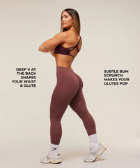 Lifting Dipped Waistband Leggings