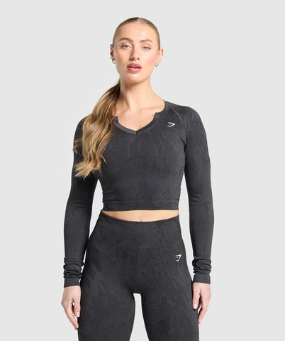 Adapt Camo Seamless Long Sleeve Top