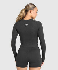 Vital Long Sleeve Cut Out Top