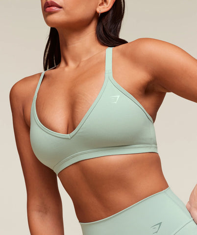 Cotton Racerback Sports Bra