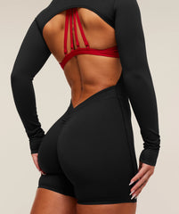 Lifting Dipped Waistband All-In-One
