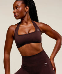 Adapt Fleck x Whitney Halterneck Sports Bra