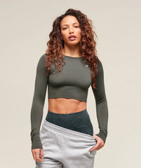Everyday Seamless Long Sleeve Crop Top