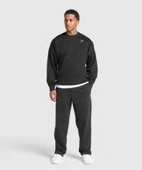 Oversized Crest Crew