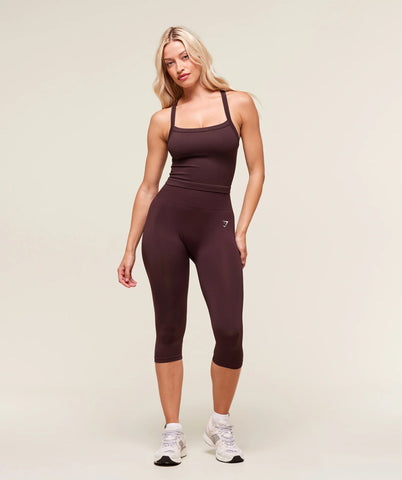 Everyday Seamless Ribbed Midi Top